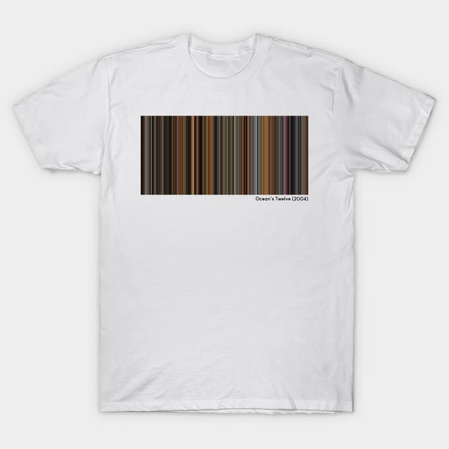 Ocean's Twelve (2004) - Every Frame of the Movie T-Shirt by ColorofCinema